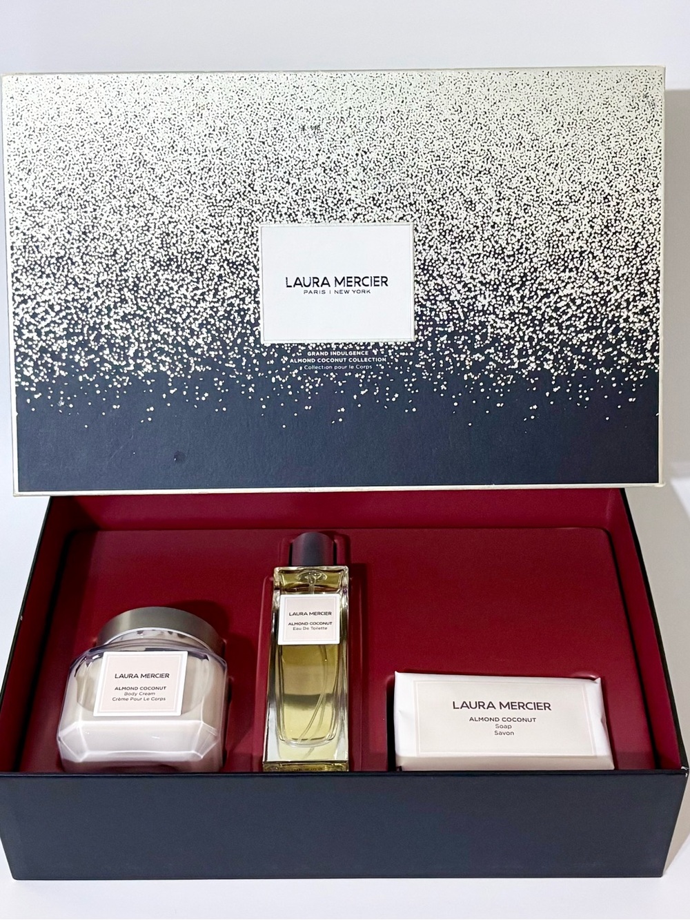 Laura Mercier Grand Indulgence Almond Coconut Collection 3-Piece Set